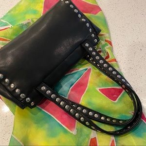 Black Studded Mini Bag